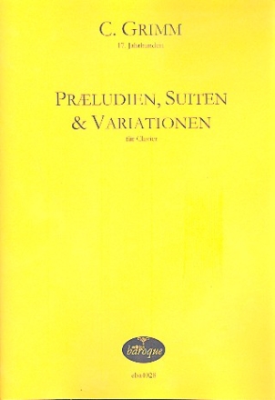 Prludien, Suiten und Variationen fr Klavier