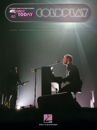 Coldplay: for keyboard (organ/piano) EZ play today vol.40
