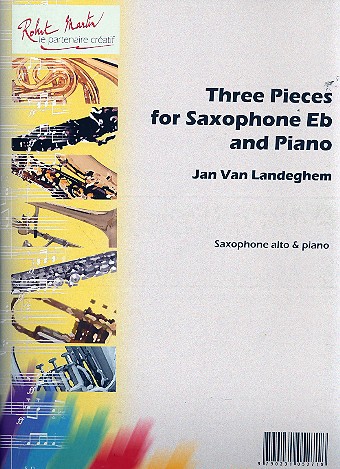 3 Pieces for alto saxophone and piano