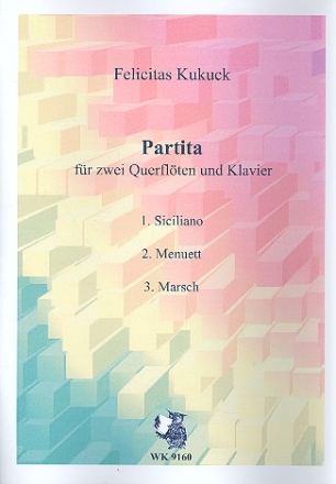 Partita fr 2 Flten und Klavier Stimmen