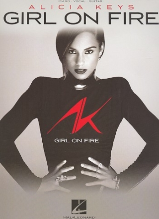 Alicia Keys: Girl on Fire songbook piano/vocal/guitar