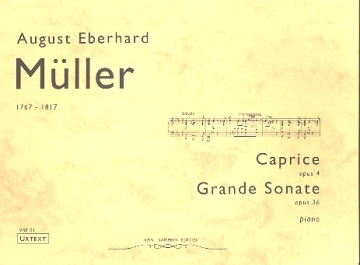 Caprice op.4  und Grande sonate op.36 fr Klavier