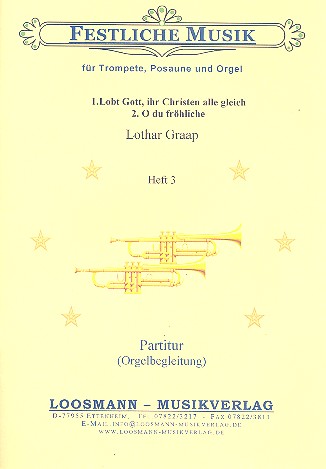 Festliche Musik Band 3 fr Trompete, Posaune und Orgel Stimmen