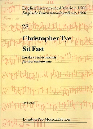 Sit fast for 3 instruments score and parts