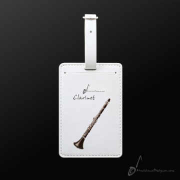 MDLT004 Kofferanh�nger Kunstleder Klarinette