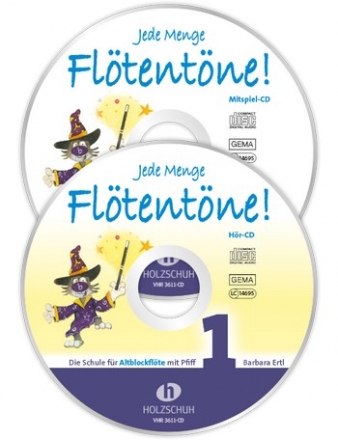 Jede Menge Fltentne Band 1 2 CD's fr Altblockflte