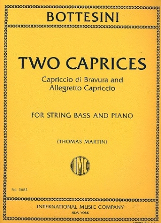 2 Caprices for double bass and piano