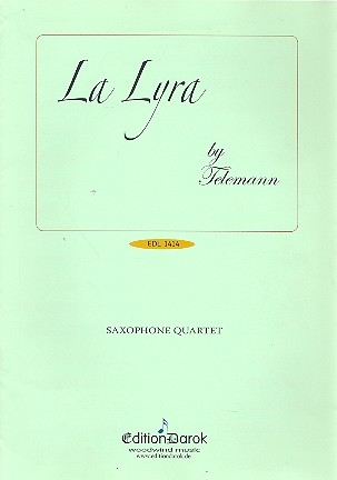 Suite La Lyra for 4 saxophones (SATB) score and parts