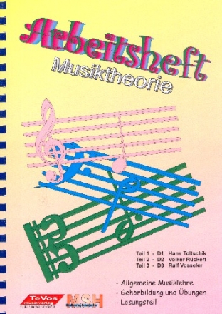 Musiktheorie Band 1-3 (+CD) Arbeitsheft