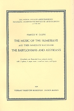 The Music of the Sumerians an their immediate successors the Babylonians and Assyrians