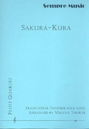 Sakura-Kura for 4 flutes score and parts