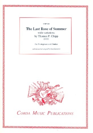 The Last Rose of Summer with Variatons for fortepiano and guitar