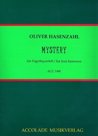 Mystery fr 4 Fagotte 4 Spielpartituren