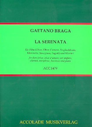 La Serenata fr Flte (Holzblasinstrument) und Klavier