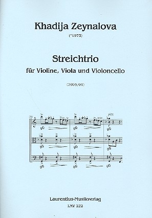 Trio fr Violine, Viola und Violoncello Partitur und Stimmen