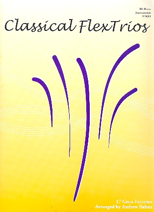 Classical Flextrios for 3 instruments (ensemble) score trumpet/baritone
