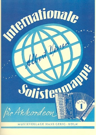 Internationale Solistenmappe Band 1 Album für Akkordeon