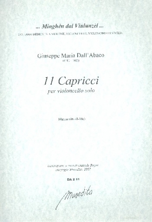 11 Capricci - per violoncello