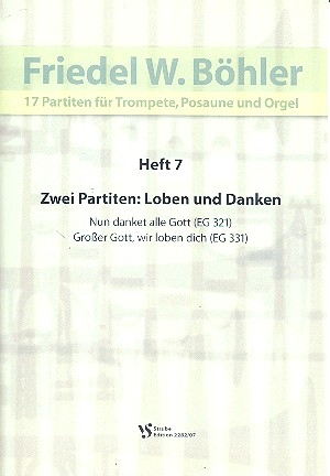 17 Partiten Band 7 fr Trompete, Posaune und Orgel Stimmen