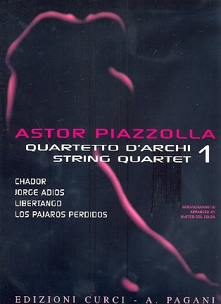 Piazzolla vol.1 for String Quartet score and parts