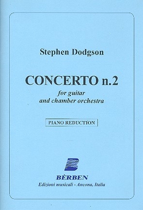 Concerto no.2 for guitar and chamber orchestra for guitar and piano