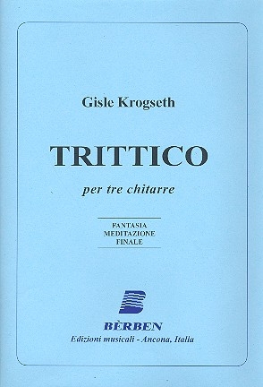 Trittico op.op.32 per 3 chitarre partitura e parti