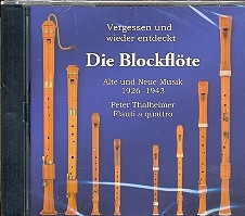 Vergessen und wiederentdeckt  - Die Blockflte  CD