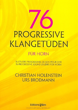 76 progressive Klang-Etden fr Horn