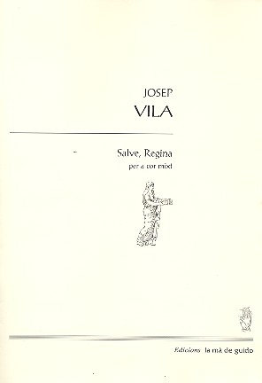 Salve regina for mixed chorus a cappella score