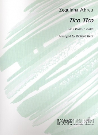 Tico Tico  for 2 pianos, 4 hands 2 scores