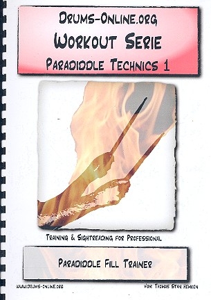 Workout-Serie - Paradiddle Technics Band 1 fr Schlagzeug