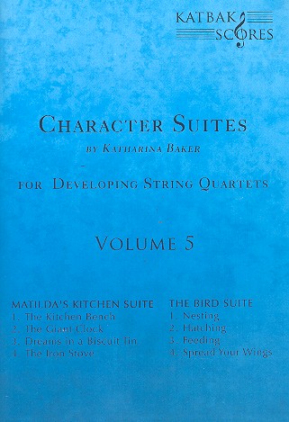 Character Suites vol.5 - for string quartet score and parts