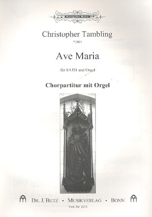 Ave maria fr gem Chor und Orgel Partitur