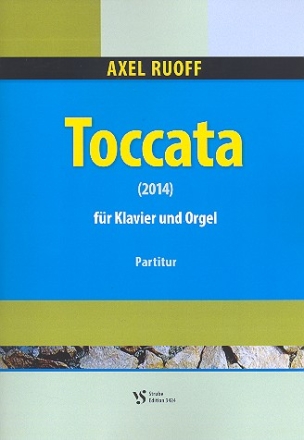 Toccata fr Klavier und Orgel Partitur