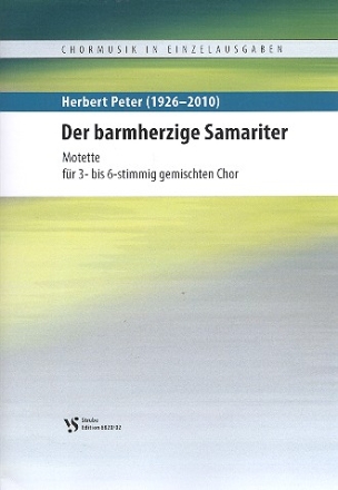 Der barmherzige Samariter fr gem Chor a cappella Partitur