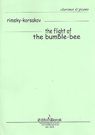 The Flight of the Bumble-Bee for clarinet and piano