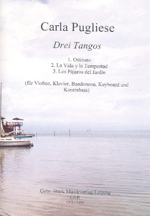 3 Tangos fr Bandoneon, Violine, Kontrabass, Keyboard und Klavier Partitur und Stimmen