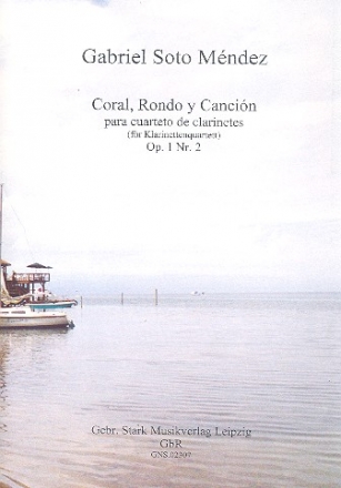 Coral, rondo y cancin op.1,2 fr3 Klarinetten und Bassklarinette Partitur und Stimmen