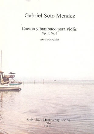 Cancin y bambuco op.5,1 fr Violine