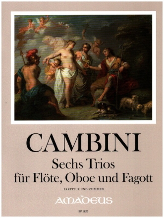 6 Trios op.45 fr Flte, Oboe (Flte) und Fagott Partitur und Stimmen