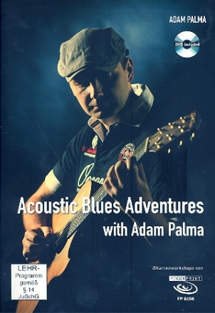 Acoustic Blues Adventures (+DVD): fr Gitarre/Tabulatur (dt/en/pol)
