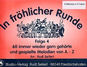 In frhlicher Runde Band 4: fr 4 Blser (Ensemble) 3. Stimme in C hoch