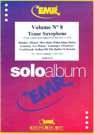 Solo Album Band 8 (+CD) fr Tenorsaxophon und Klavier