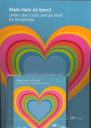Mein Herz ist bereit (+CD) fr Kinderchor (z.T. mit Instrumenten) Chorleiter-Set (Partitur +Instrumentalstimmen +CD)