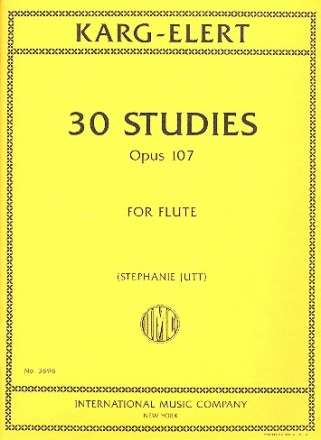 30 Studies op.107 for flute
