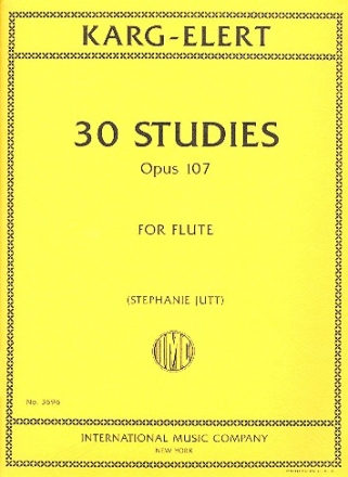 30 Studies op.107 for flute