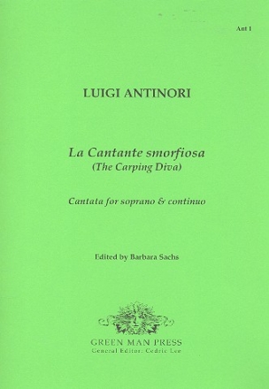 La cantante smorfiosa for soprano and Bc