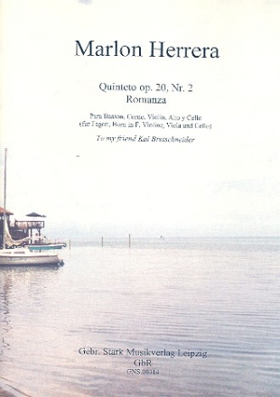 Quintett op.20,2 fr Fagott, Horn in F, Violine, Viola und Violoncello Partitur und Stimmen