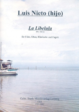 La libelula fr Flte, Oboe, Klarinette und Fagott Partitur und Stimmen