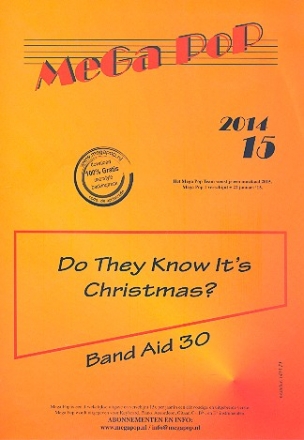 Do they know it's Christmas: fr Klavier (Gesang/Gitarre)